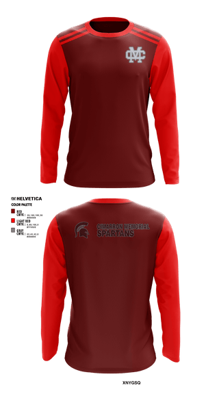 Long Sleeve Performance Shirt, Cimarron Memorial High School Soccer, Men's Soccer, Teamtime, Team time, sublimation, custom sports apparel, team uniforms, spirit wear, spiritwear, sports uniforms, custom shirts, team store, custom team store, fundraiser sports, apparel fundraiser