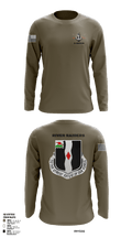 3rd Battalion 60th infantry Regiment River Raiders 94205182 Long Sleeve Performance Shirt - 1