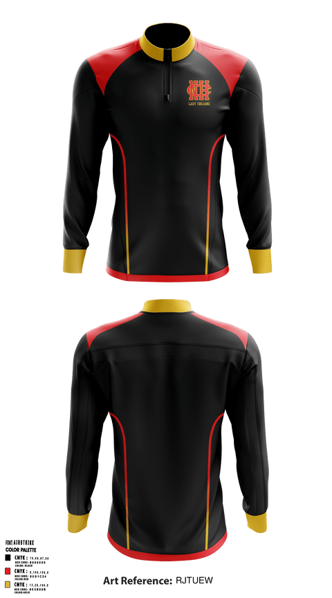 Quarter Zip Jacket, North College Hill High School Basketball, Women's Basketball, Teamtime, Team time, sublimation, custom sports apparel, team uniforms, spirit wear, spiritwear, sports uniforms, custom shirts, team store, custom team store, fundraiser sports, apparel fundraiser