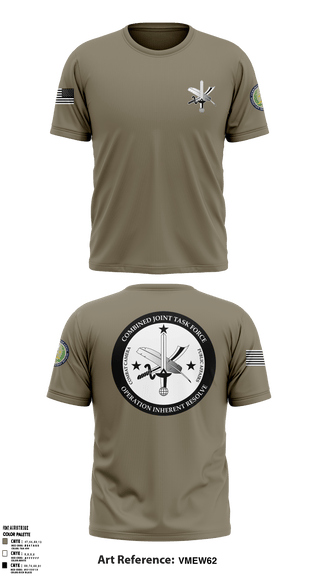 Short Sleeve Performance Shirt, CJTF-OIR PAO, Army, Teamtime, Team time, sublimation, custom sports apparel, team uniforms, spirit wear, spiritwear, sports uniforms, custom shirts, team store, custom team store, fundraiser sports, apparel fundraiser