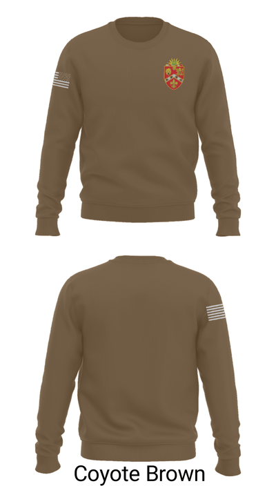 HHB 3rd Battalion, 3rd Field Artillery 61548411 Crew Neck Sweatshirt - 8