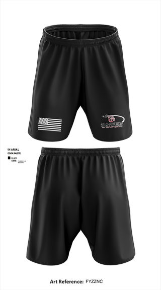 Athletic Shorts With Pockets, Dawgs Aviation, , Teamtime, Team time, sublimation, custom sports apparel, team uniforms, spirit wear, spiritwear, sports uniforms, custom shirts, team store, custom team store, fundraiser sports, apparel fundraiser