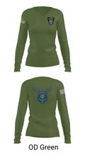 Lynn Police 66544607 Women's Long Sleeve V-neck Shirt - 40
