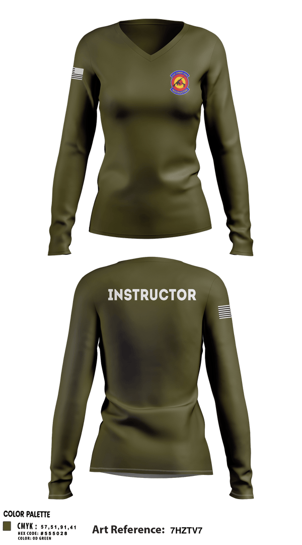 Women's Long Sleeve Vneck Shirt, SFS, Air Force, Teamtime, Team time, sublimation, custom sports apparel, team uniforms, spirit wear, spiritwear, sports uniforms, custom shirts, team store, custom team store, fundraiser sports, apparel fundraiser