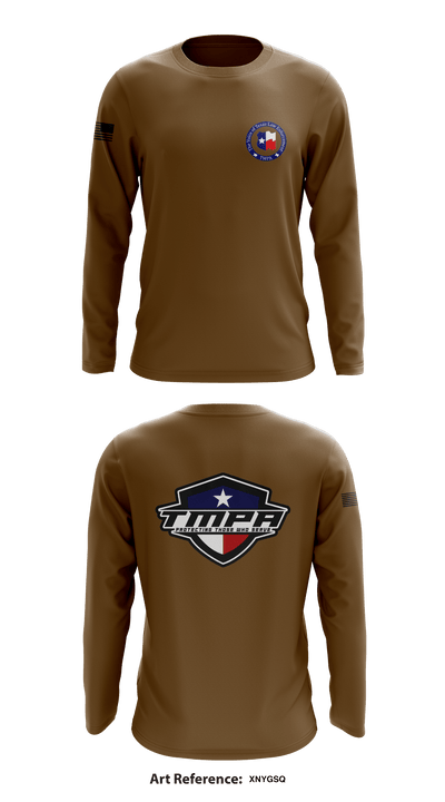 Texas Municipal Police Association 6518461 Long Sleeve Performance Shirt - 2