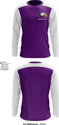 Harrisburg High School Baseball 13049822 Long Sleeve Performance Shirt - 1