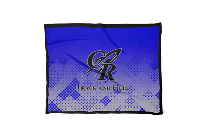 Central High School Track & Field 38219768 Blanket - 1