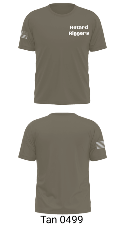 Retard Riggers 40237465 Short Sleeve Performance Shirt - 35