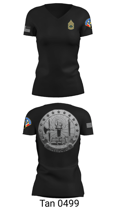 Paralegal Specialist Training Center 35051511 Women's Short Sleeve V-neck Shirt - 23
