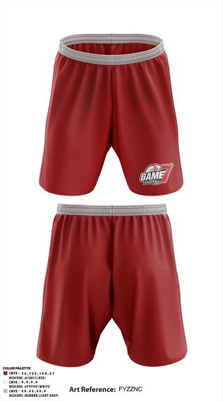 Athletic Shorts With Pockets, Game 7 Baseball, Baseball, Teamtime, Team time, sublimation, custom sports apparel, team uniforms, spirit wear, spiritwear, sports uniforms, custom shirts, team store, custom team store, fundraiser sports, apparel fundraiser