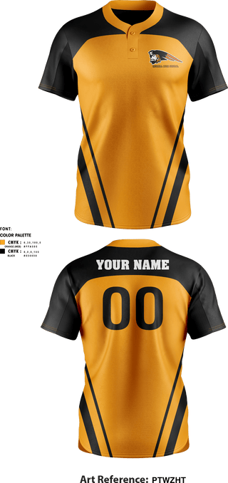 Two Button Softball Jersey, Merrill High School Softball, Softball, Teamtime, Team time, sublimation, custom sports apparel, team uniforms, spirit wear, spiritwear, sports uniforms, custom shirts, team store, custom team store, fundraiser sports, apparel fundraiser