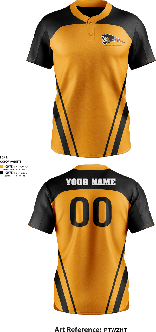 Two Button Softball Jersey, Merrill High School Softball, Softball, Teamtime, Team time, sublimation, custom sports apparel, team uniforms, spirit wear, spiritwear, sports uniforms, custom shirts, team store, custom team store, fundraiser sports, apparel fundraiser