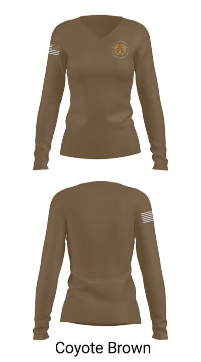 Detachment Republica Moldova 57338540 Women's Long Sleeve V-neck Shirt - 38