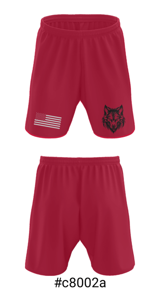 Athletic Shorts With Pockets, Wolf’s Transportation, , Teamtime, Team time, sublimation, custom sports apparel, team uniforms, spirit wear, spiritwear, sports uniforms, custom shirts, team store, custom team store, fundraiser sports, apparel fundraiser