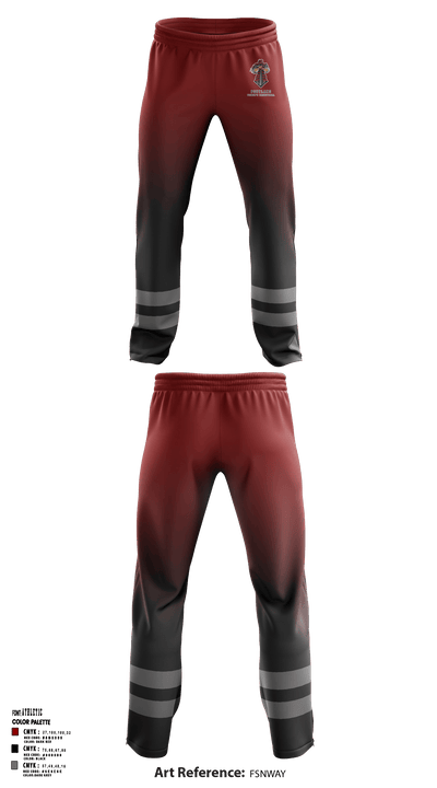 Portland High School Basketball 36413737 Sweatpants - 1