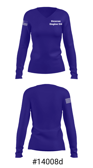 Women's Long Sleeve Vneck Shirt, , Fire Department, Teamtime, Team time, sublimation, custom sports apparel, team uniforms, spirit wear, spiritwear, sports uniforms, custom shirts, team store, custom team store, fundraiser sports, apparel fundraiser