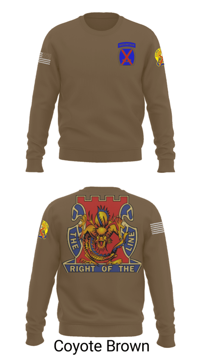 2nd battalion 14th infantry regiment 17334538 Crew Neck Sweatshirt - 8