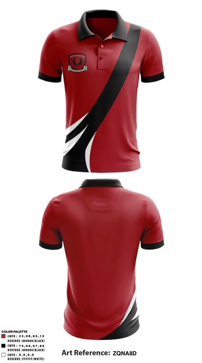 Crossover Preparatory Academy 33111163 Short Sleeve Performance Polo - 1