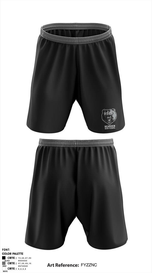 Athletic Shorts With Pockets, Bearden Junior High School, Spirit Store, Teamtime, Team time, sublimation, custom sports apparel, team uniforms, spirit wear, spiritwear, sports uniforms, custom shirts, team store, custom team store, fundraiser sports, apparel fundraiser