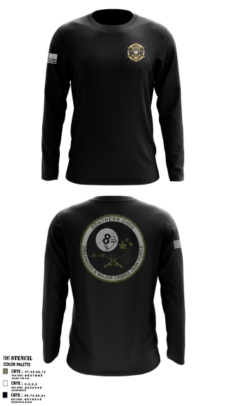 Long Sleeve Performance Shirt, , Police, Teamtime, Team time, sublimation, custom sports apparel, team uniforms, spirit wear, spiritwear, sports uniforms, custom shirts, team store, custom team store, fundraiser sports, apparel fundraiser