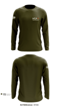 HCA HEALTHCARE 97224522 Long Sleeve Performance Shirt - 1