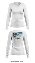 Beads&Crafts 90597021 Women's Long Sleeve V-neck Shirt - 2