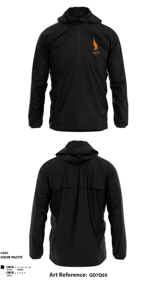 Windbreaker, Mcdonogh School Golf, Golf, Teamtime, Team time, sublimation, custom sports apparel, team uniforms, spirit wear, spiritwear, sports uniforms, custom shirts, team store, custom team store, fundraiser sports, apparel fundraiser