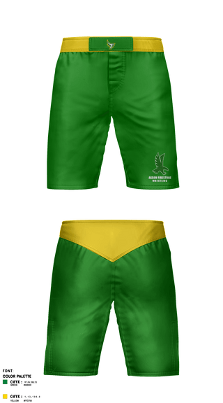 Fight Shorts, Akron Firestone High School Wresling, Wrestling, Teamtime, Team time, sublimation, custom sports apparel, team uniforms, spirit wear, spiritwear, sports uniforms, custom shirts, team store, custom team store, fundraiser sports, apparel fundraiser