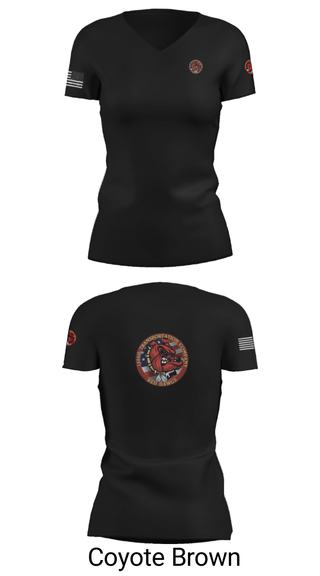 Women's Short Sleeve Vneck Shirt, , National Guard, Teamtime, Team time, sublimation, custom sports apparel, team uniforms, spirit wear, spiritwear, sports uniforms, custom shirts, team store, custom team store, fundraiser sports, apparel fundraiser
