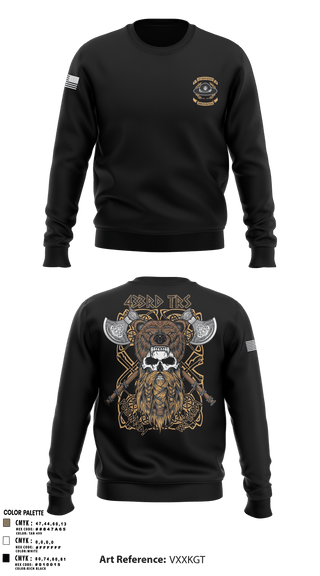 Crew Neck Sweatshirt, 433 TRS, Air Force, Teamtime, Team time, sublimation, custom sports apparel, team uniforms, spirit wear, spiritwear, sports uniforms, custom shirts, team store, custom team store, fundraiser sports, apparel fundraiser