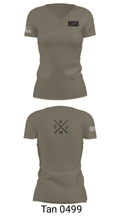 MSB DrumLine 23-24 50749009 Women's Short Sleeve V-neck Shirt - 23