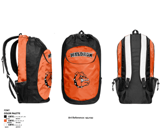 Gear Bag, Waldron High School Track, Track & Field, Teamtime, Team time, sublimation, custom sports apparel, team uniforms, spirit wear, spiritwear, sports uniforms, custom shirts, team store, custom team store, fundraiser sports, apparel fundraiser