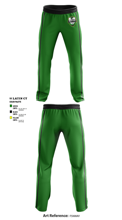 Palmdale High School Basketball 6612121 Sweatpants - 1