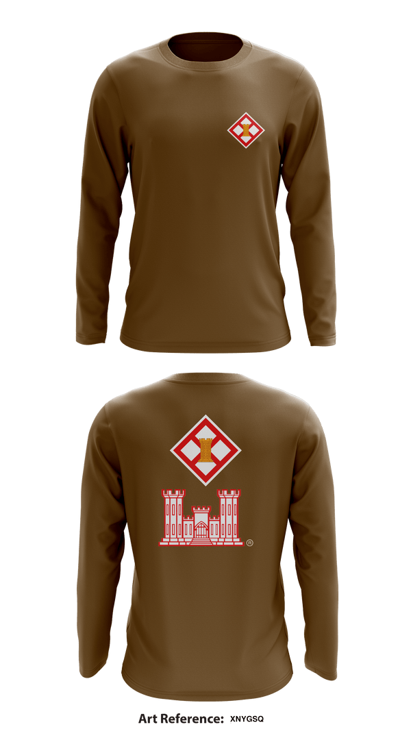 Long Sleeve Performance Shirt, 344th CEC, Army, Teamtime, Team time, sublimation, custom sports apparel, team uniforms, spirit wear, spiritwear, sports uniforms, custom shirts, team store, custom team store, fundraiser sports, apparel fundraiser