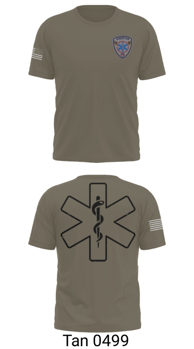 WEBSTER EMS 57838096 Short Sleeve Performance Shirt - 38