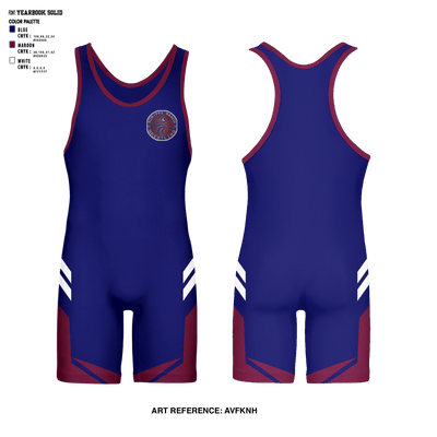 Scripps Ranch High School Wrestling 71222624 Wrestling Singlet - 1