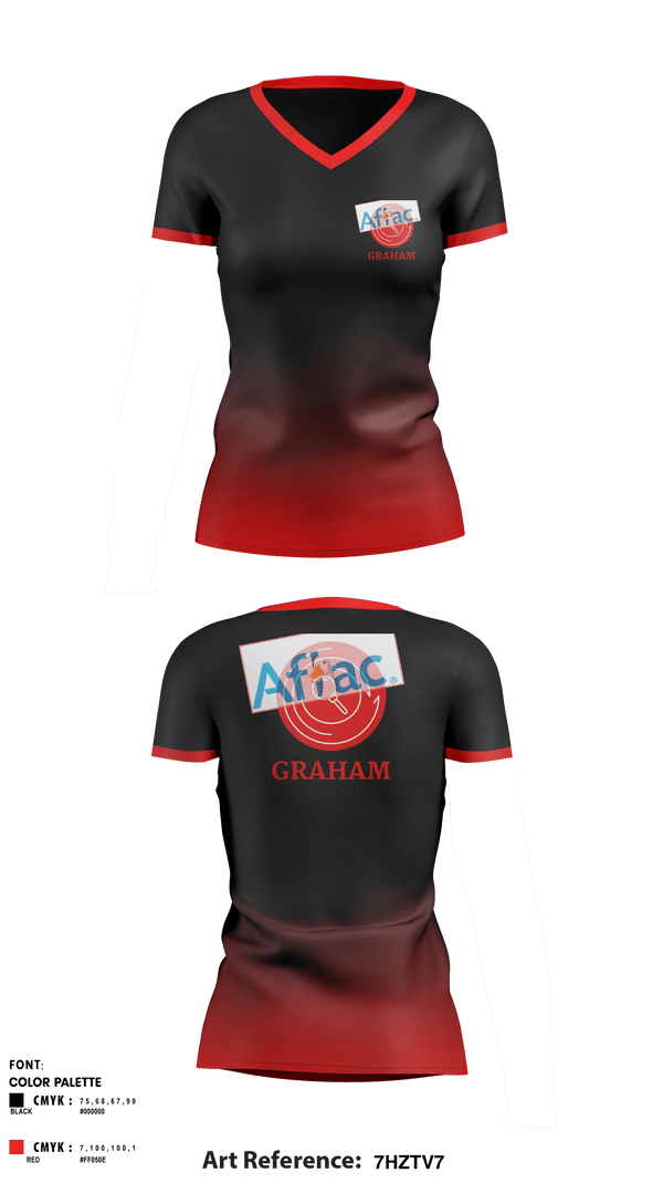 Women's Short Sleeve Vneck Shirt, Graham Legals, , Teamtime, Team time, sublimation, custom sports apparel, team uniforms, spirit wear, spiritwear, sports uniforms, custom shirts, team store, custom team store, fundraiser sports, apparel fundraiser