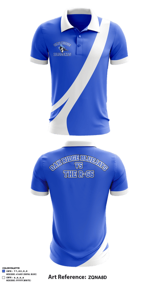 Short Sleeve Performance Polo, Oak Ridge R-6 High School, Spirit Store, Teamtime, Team time, sublimation, custom sports apparel, team uniforms, spirit wear, spiritwear, sports uniforms, custom shirts, team store, custom team store, fundraiser sports, apparel fundraiser