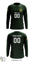 Temple City High School Volleyball 8349328 Long Sleeve Performance Shirt - 2