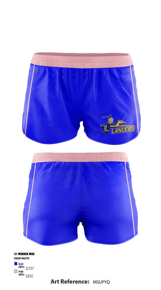 Womens Soccer Shorts, Lewis Lancers, Women's Soccer, Teamtime, Team time, sublimation, custom sports apparel, team uniforms, spirit wear, spiritwear, sports uniforms, custom shirts, team store, custom team store, fundraiser sports, apparel fundraiser