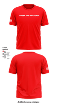 Under the Influence 84055504 Short Sleeve Performance Shirt - 1