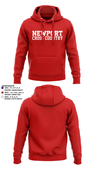 Hoodie, Newport High School Cross Country, Cross Country, Teamtime, Team time, sublimation, custom sports apparel, team uniforms, spirit wear, spiritwear, sports uniforms, custom shirts, team store, custom team store, fundraiser sports, apparel fundraiser
