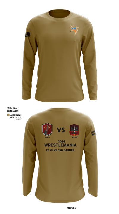 673 EFD/ 334 FEST 89104127 Long Sleeve Performance Shirt - 4