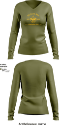 BSA Scouts 30546872 Women's Long Sleeve V-neck Shirt - 2