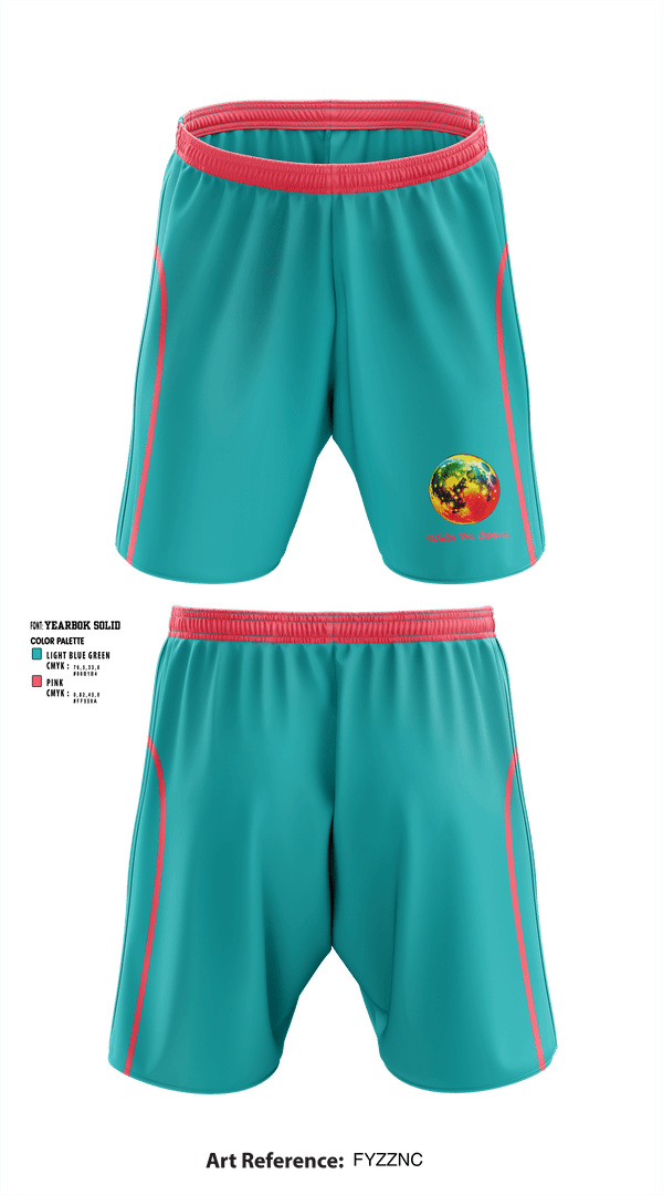 Athletic Shorts With Pockets, Water For Crowns, , Teamtime, Team time, sublimation, custom sports apparel, team uniforms, spirit wear, spiritwear, sports uniforms, custom shirts, team store, custom team store, fundraiser sports, apparel fundraiser