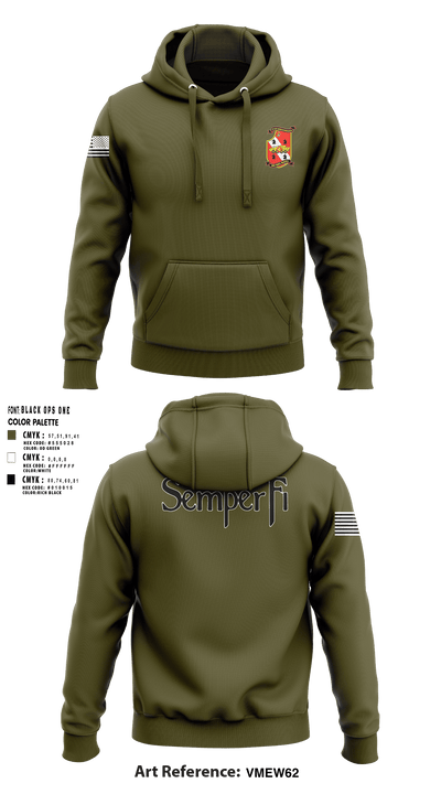 4th LAR 73646095 Hoodie - 2