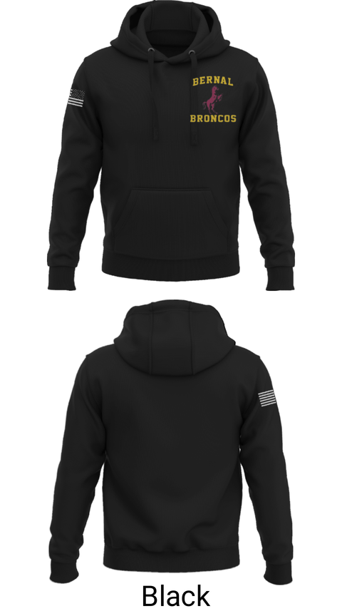 Hoodie, Bernal Intermediate School, Spirit Store, Teamtime, Team time, sublimation, custom sports apparel, team uniforms, spirit wear, spiritwear, sports uniforms, custom shirts, team store, custom team store, fundraiser sports, apparel fundraiser
