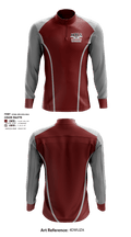 Healdsburg Senior High School Swimming 51370410 Quarter Zip Jacket - 1
