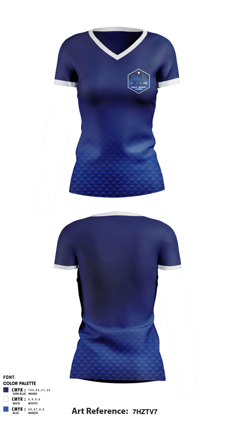 Women's Short Sleeve Vneck Shirt, Philly Face-Off League, Spirit Store, Teamtime, Team time, sublimation, custom sports apparel, team uniforms, spirit wear, spiritwear, sports uniforms, custom shirts, team store, custom team store, fundraiser sports, apparel fundraiser