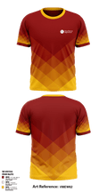 West Phoenix High School 87034045 Short Sleeve Performance Shirt - 1